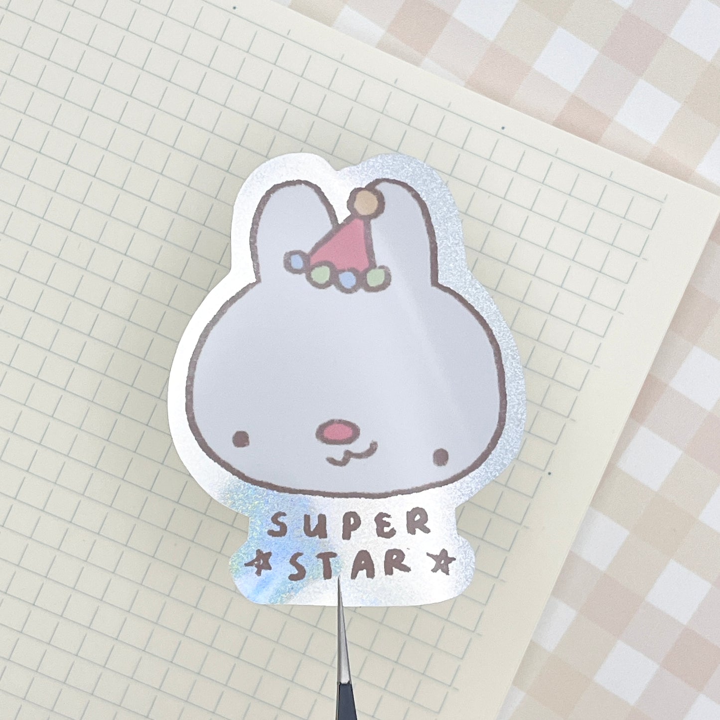 Super Star Pongo Vinyl Sticker