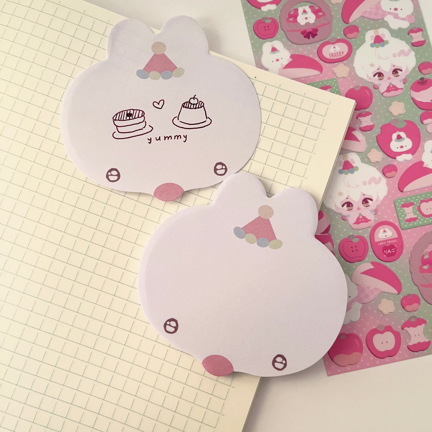 Pongo Head Sticky Notes