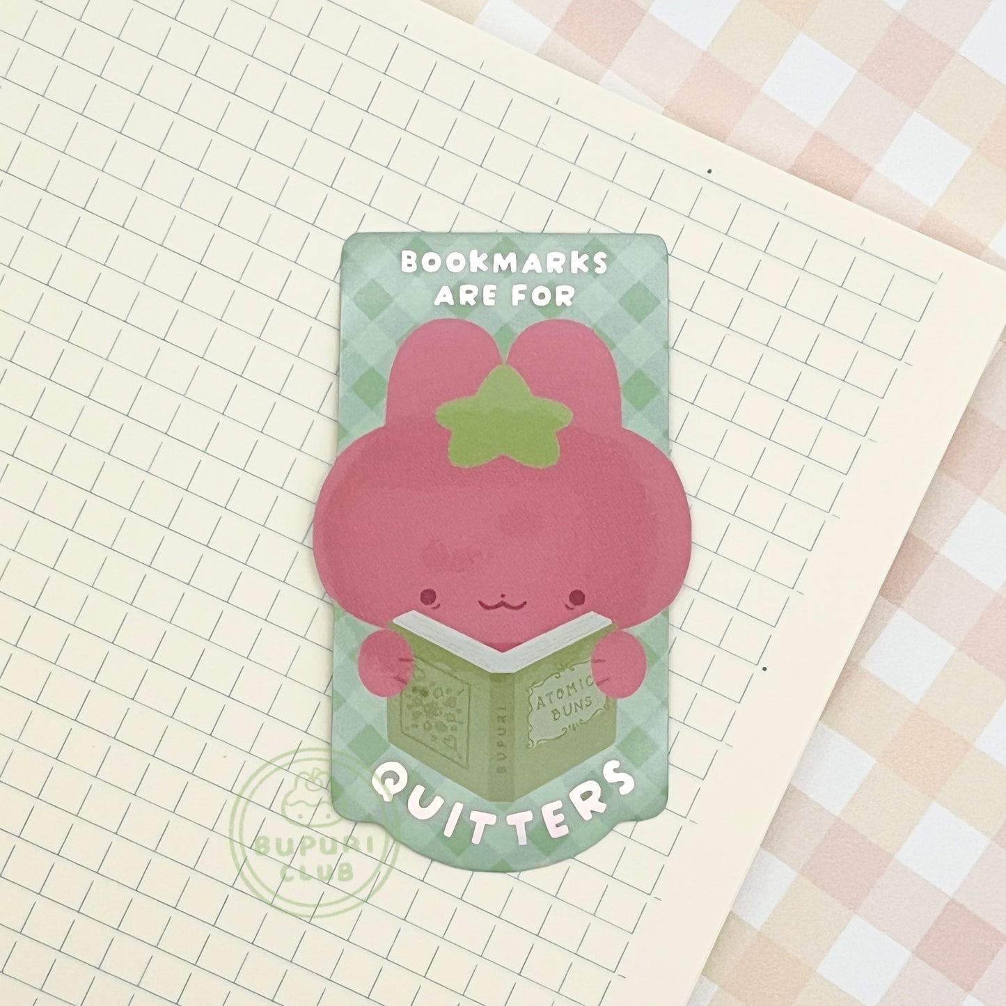 Bookmarks Are For Quitters Tomaki Vinyl Sticker