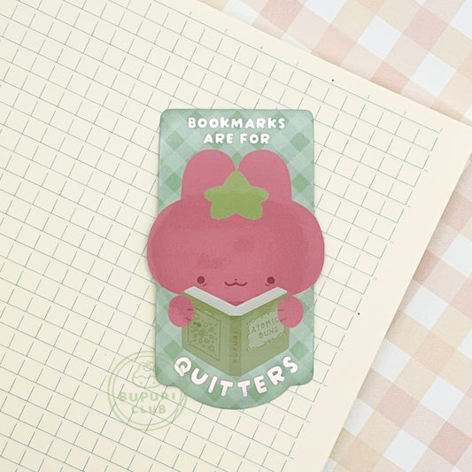 Bookmarks Are For Quitters Tomaki Vinyl Sticker