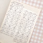 Bupuri Kaomoji Sticker Sheet