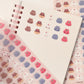 Mini Bupuri Emotes Sticker Sheet