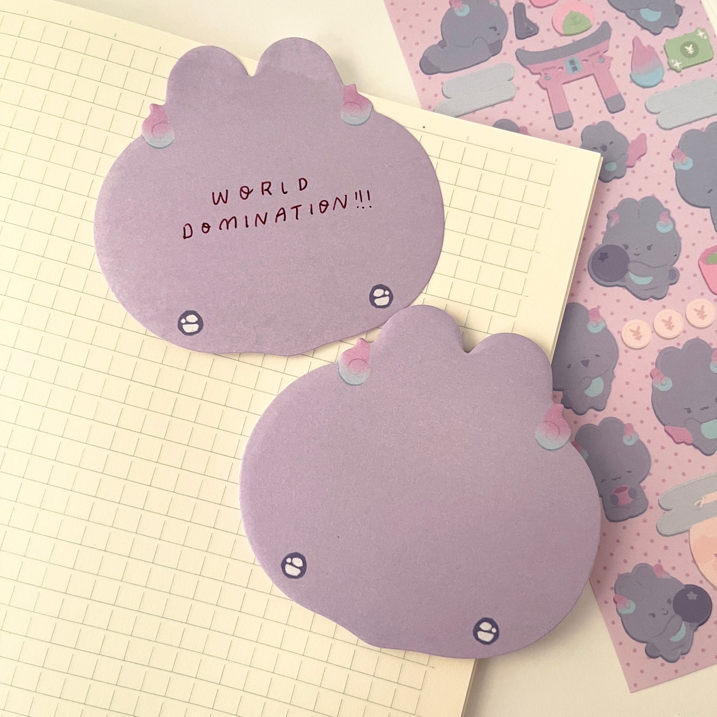Kumi Head Sticky Notes