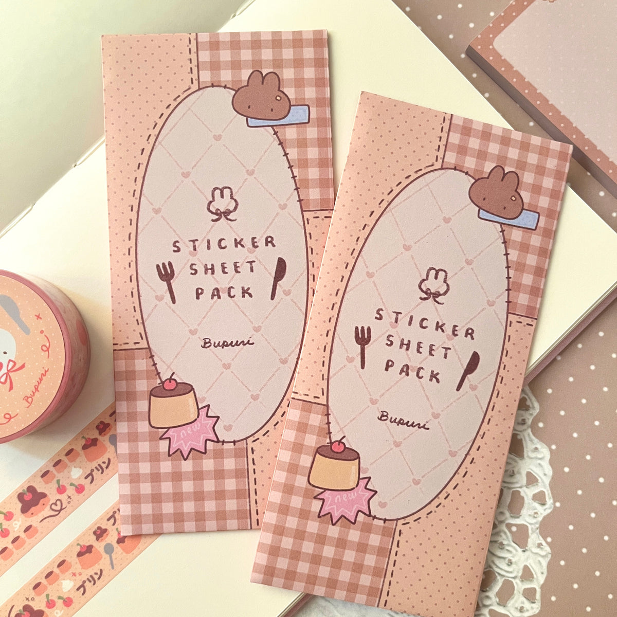 Mini Sticker Sheet Pack [yellow]